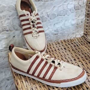 Billy Reid K-Swiss Alington CL Mens Sz 10.5, Turtledove, Cinnamon, Trendy